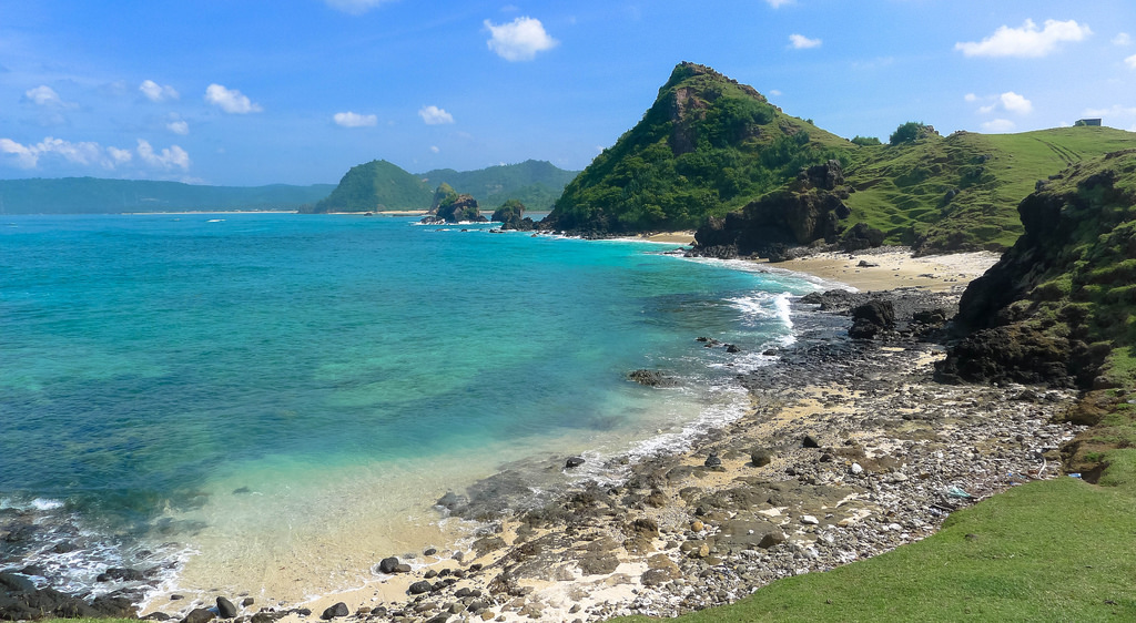 seger beach southern lombok island