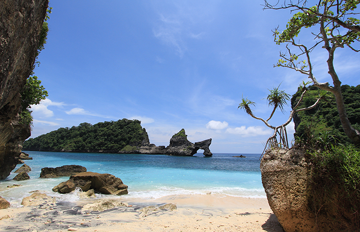 atuh beach penida island