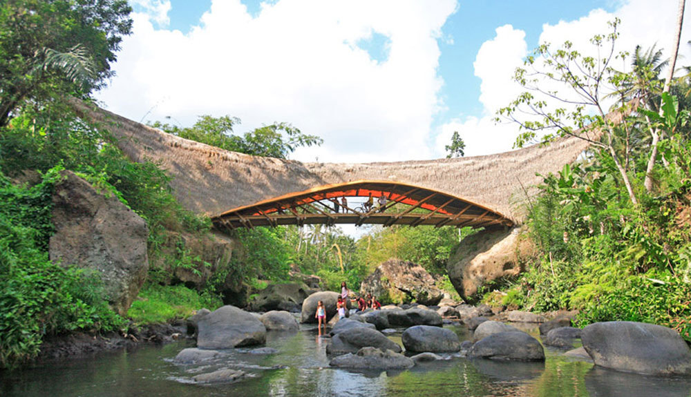 family vacation in bali green village