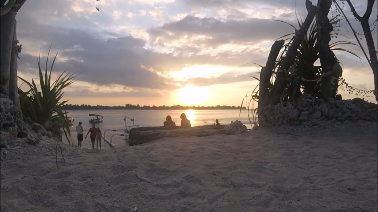 gili meno sunset