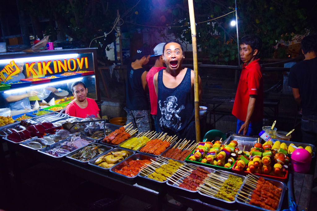 gili trawangan night culinary