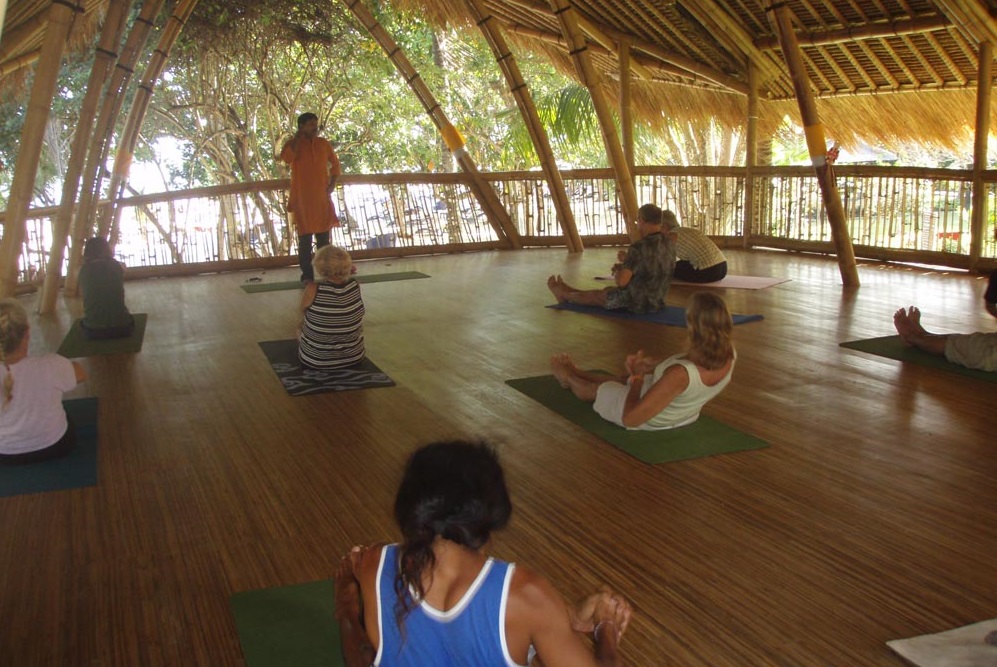 yoga activity in Power of Now Oasis sanur