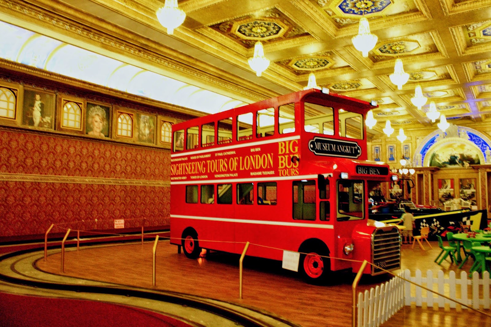 vehicles collection in angkot museum