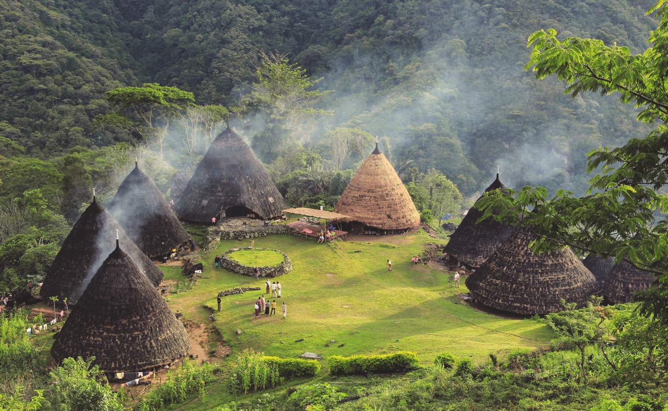 wae rebo village as one of main tourist attractions in labuan bajo