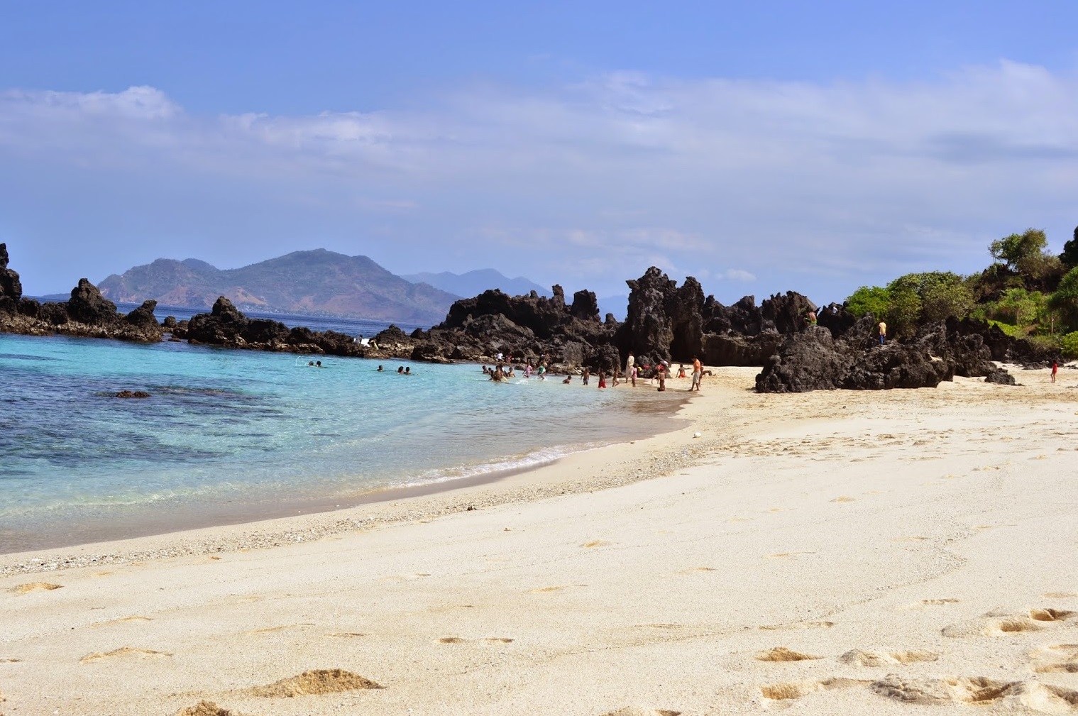 untouched adonara beach in flores