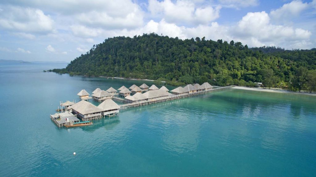Telunas Beach Resort in Sugi Island Riau
