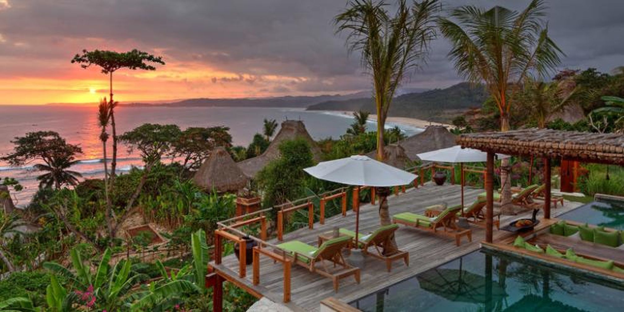 nihiwatu resort with beach view