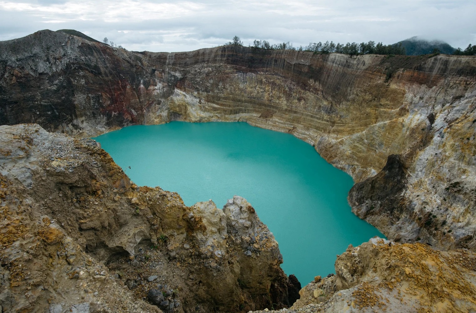 interesting facts about kelimutu lake