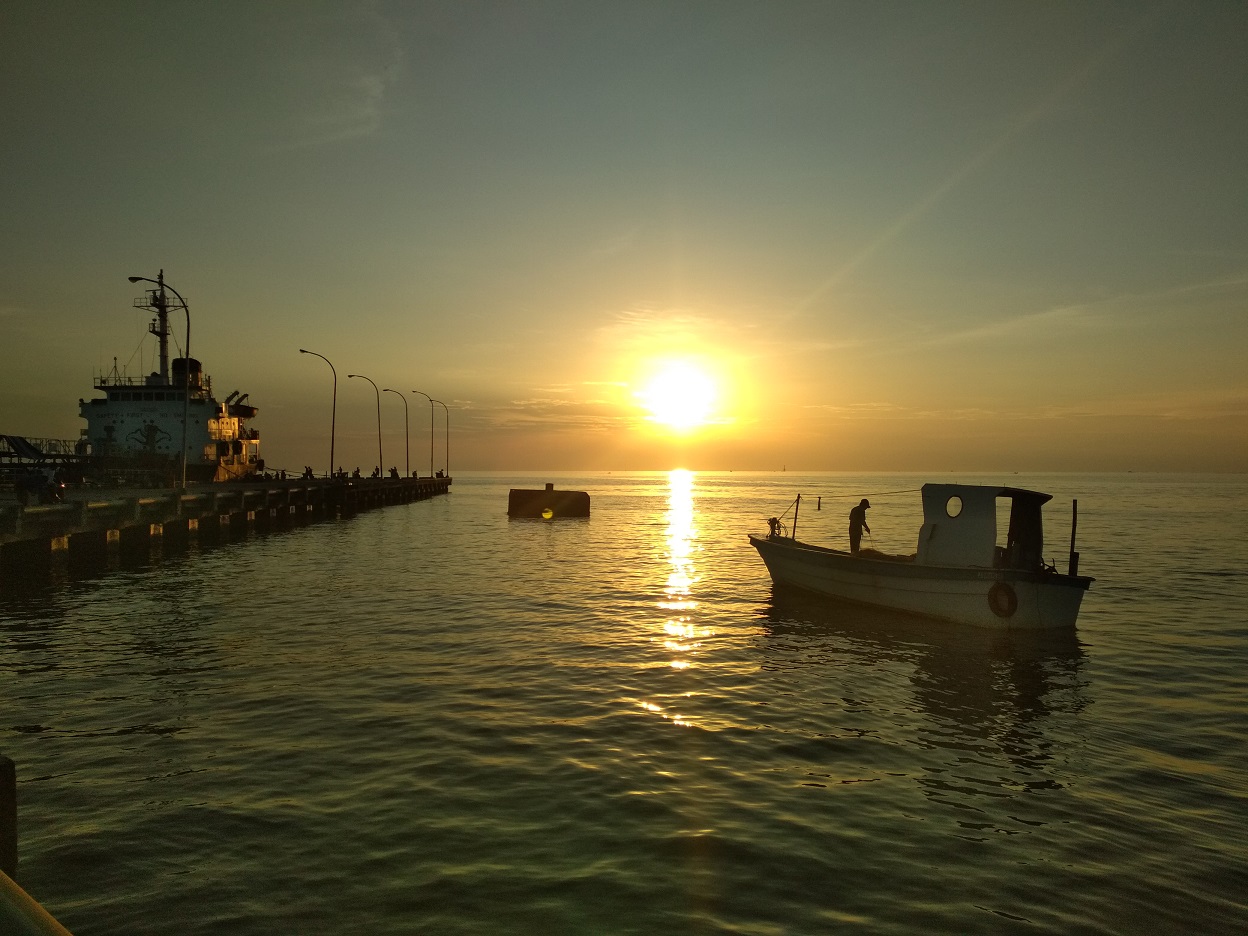 sunrise from tanjung ringgit