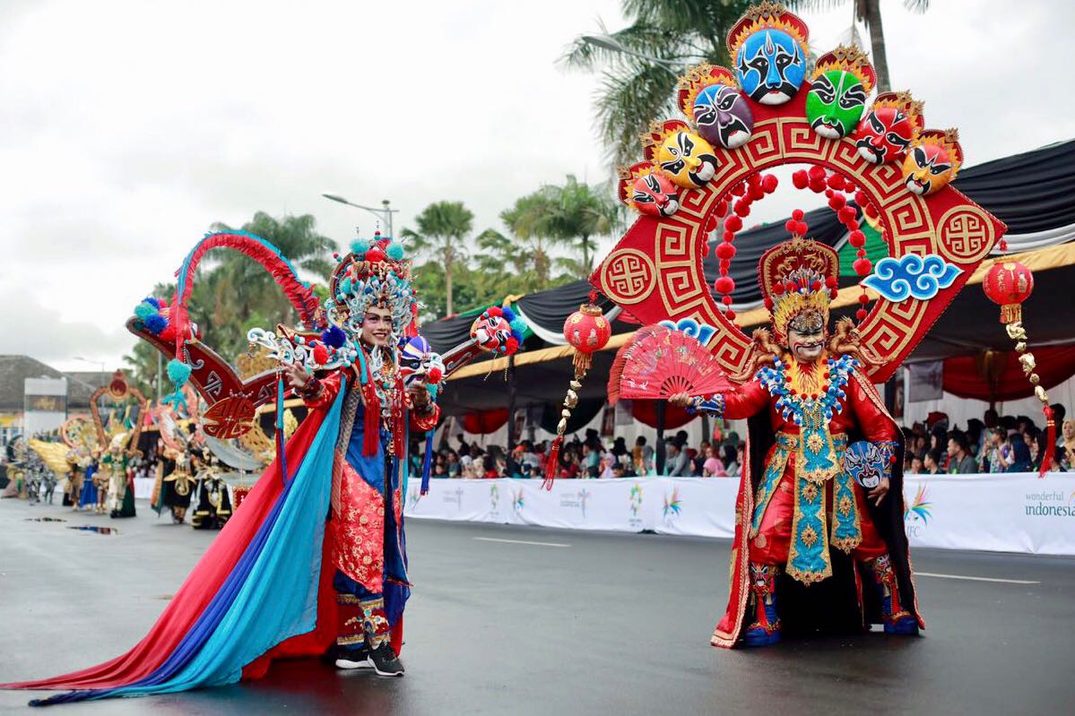 jember fashion carnival in indonesia