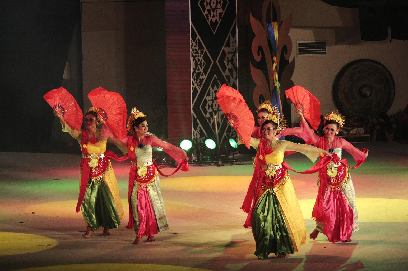 Jaipong is a traditional dance used by the community to mingle