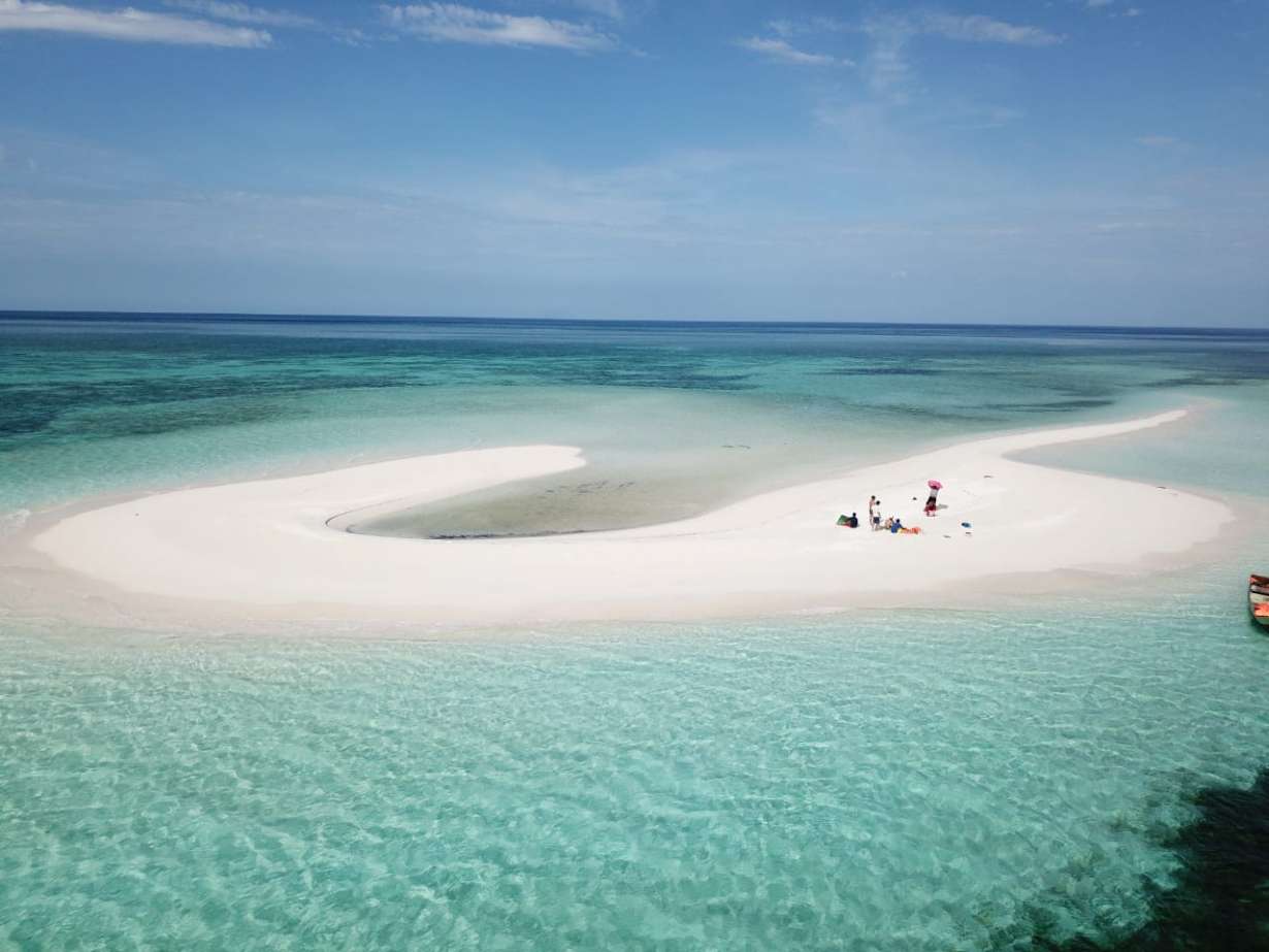 stunning mekko beach in east flores