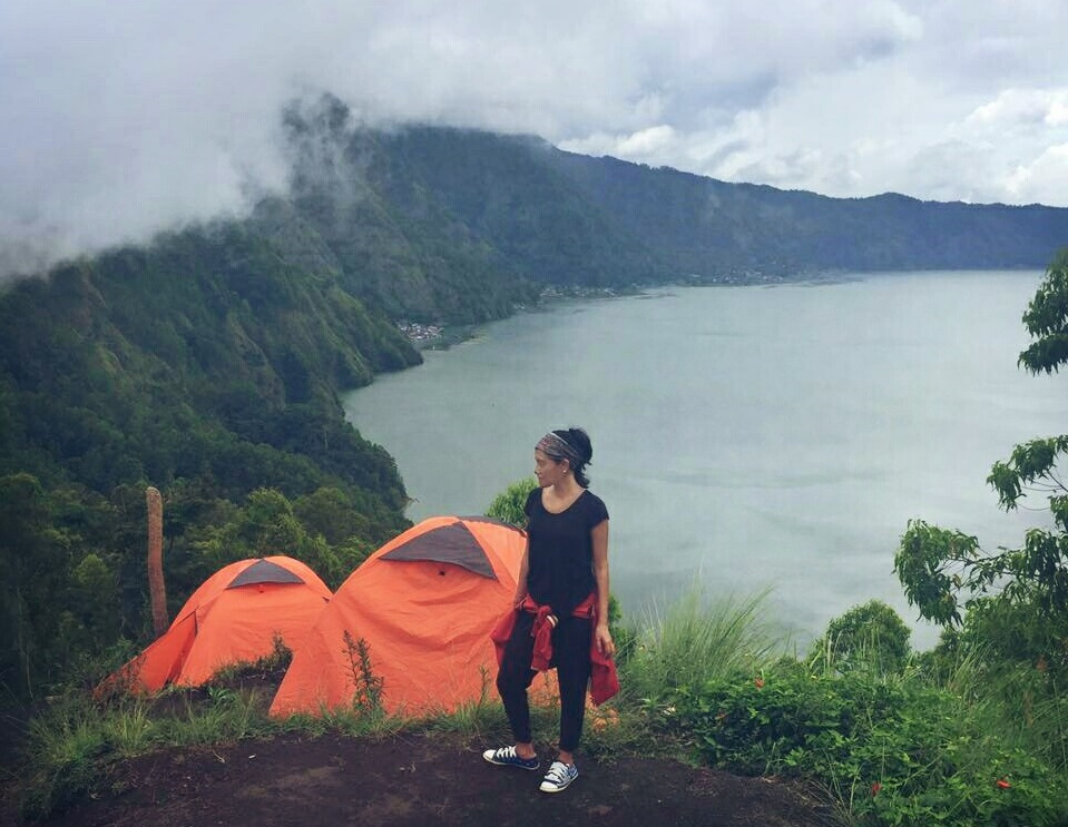 camping ground of Bukit Sari Songan kintamani bali