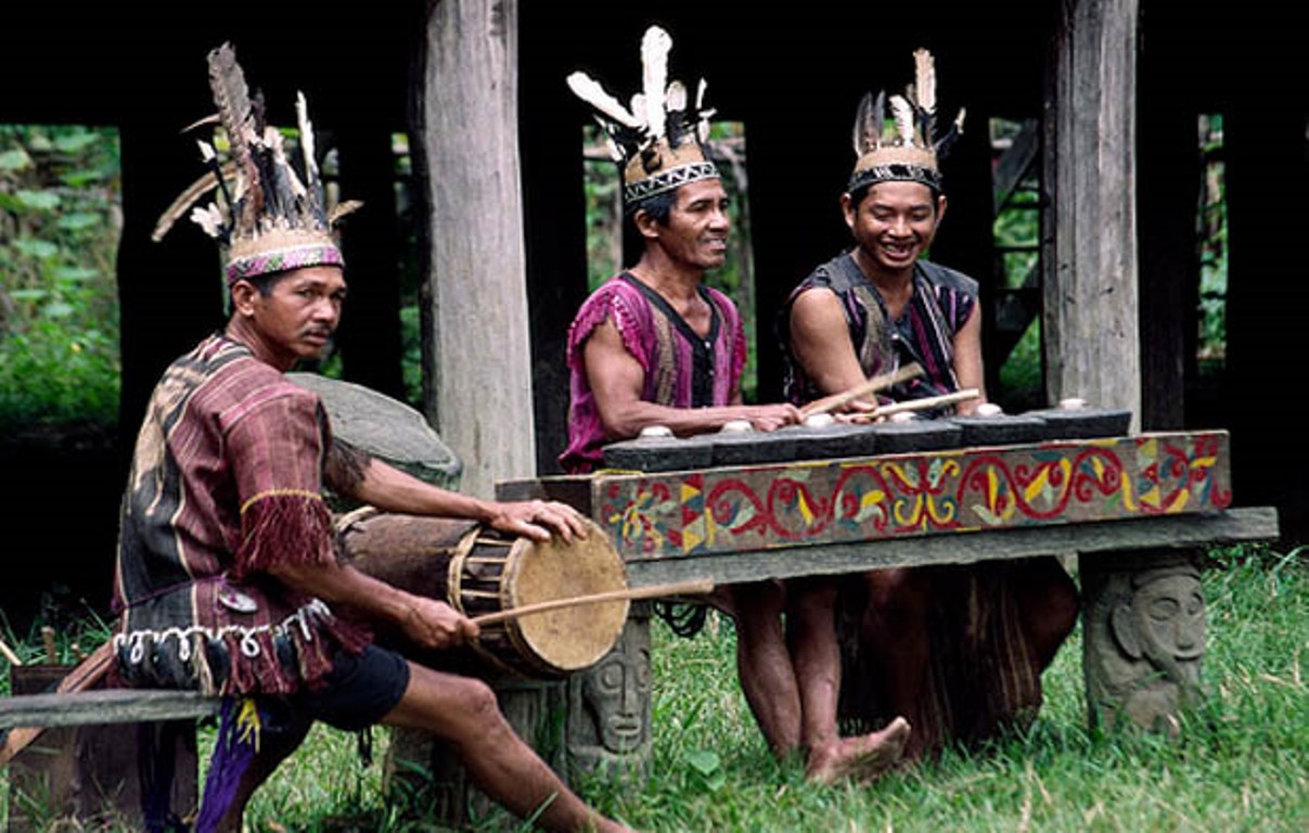 betung kerihun national park is inhabited by mostly Dayak tribe