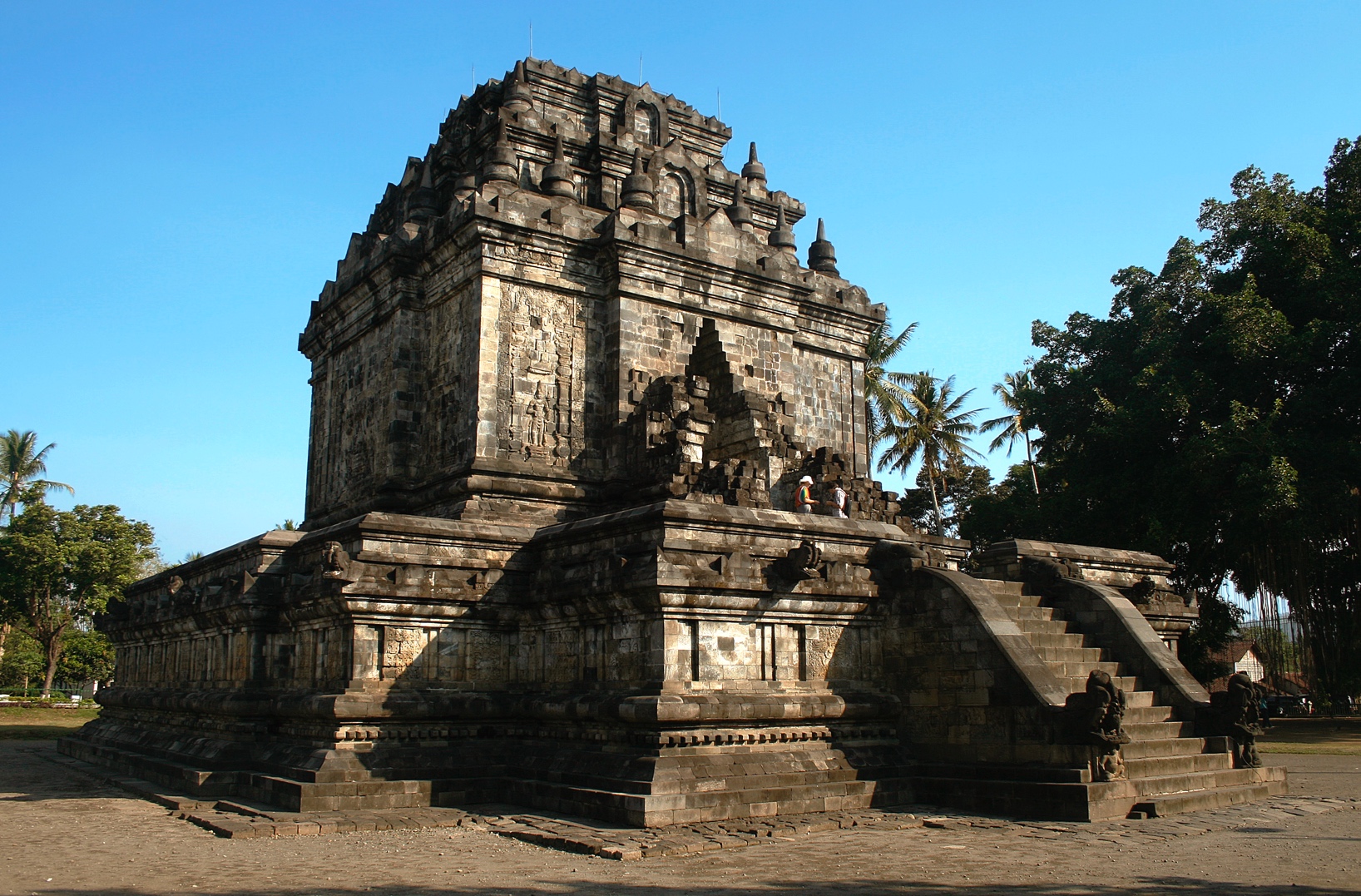 mendut temple near borobudur